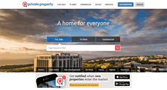 Desktop Screenshot of privateproperty.co.za